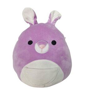 Squishmallows Kiki The Kangaroo Plush Purple Kellytoy Soft Stuffed Animal 13"